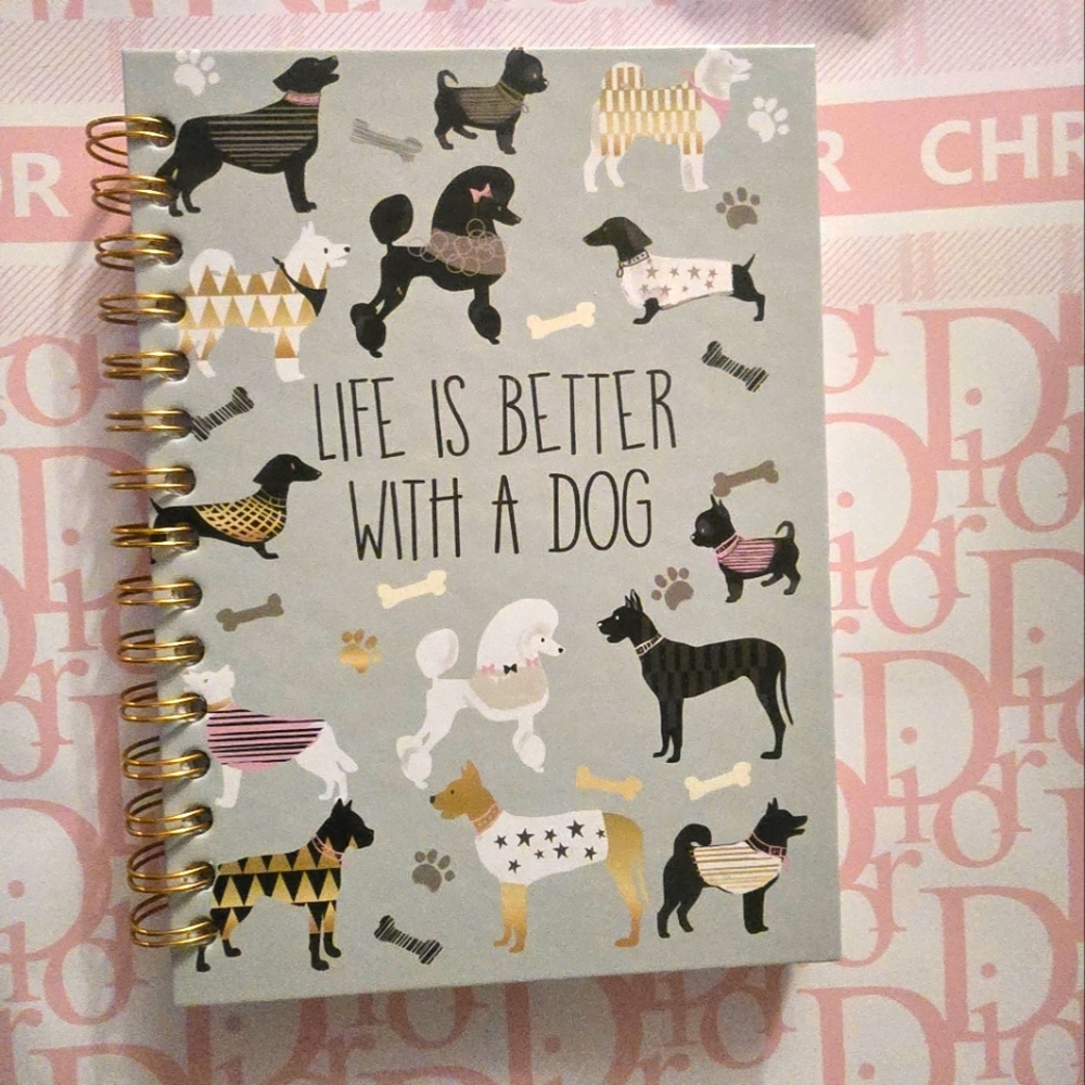 VOTUM Chasing Baxter dog lover notebook New